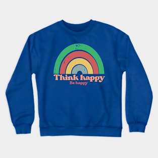 Rainbow Happy Crewneck Sweatshirt